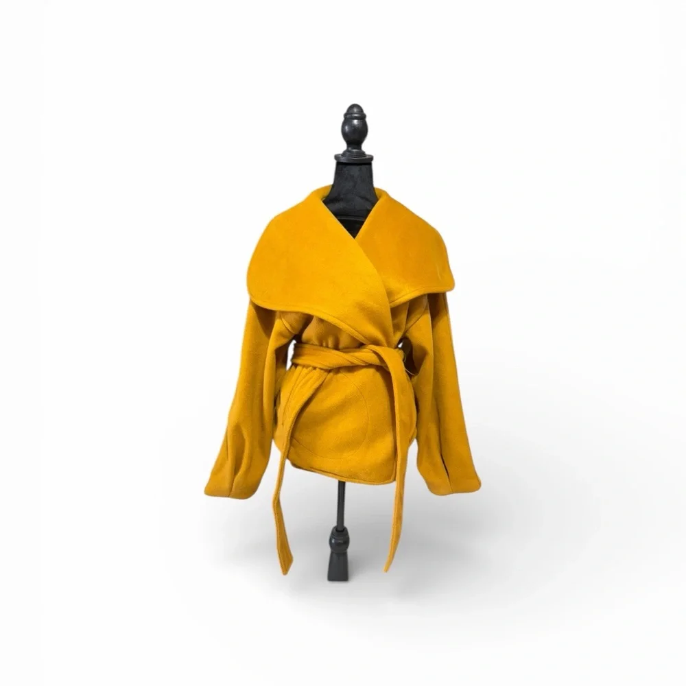 Free People Mina Jacket in the color "Narcissus" or mustard yellow, Medium, NWT - Picture 1 of 11